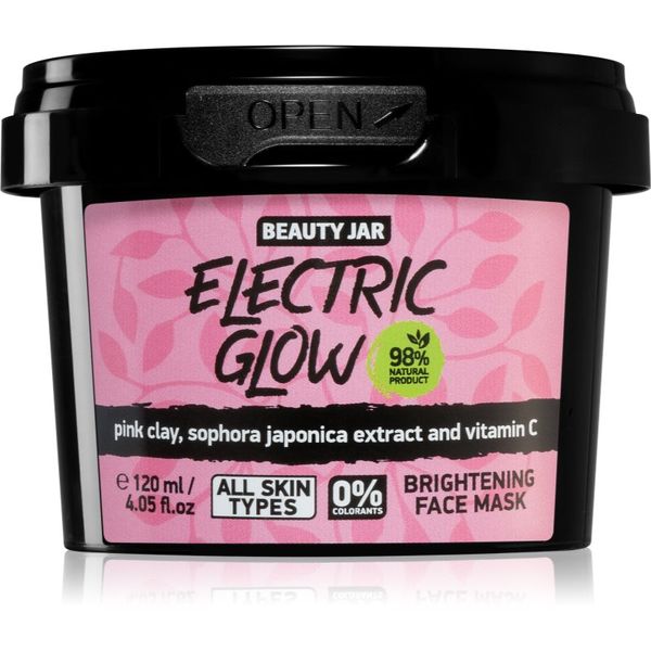 Beauty Jar Beauty Jar Electric Glow posvetlitvena maska za obraz 120 ml