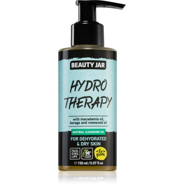 Beauty Jar Beauty Jar Hydro Therapy hranilno čistilno olje za dehidrirano suho kožo 150 ml