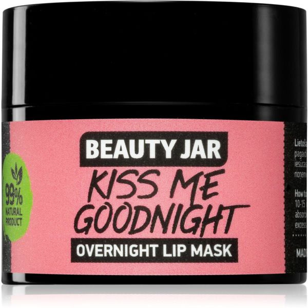 Beauty Jar Beauty Jar Kiss Me Goodnight maska za spanje za ustnice 15 ml