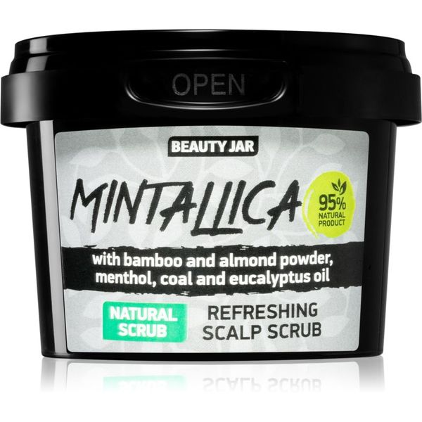 Beauty Jar Beauty Jar Mintallica čistilni piling za lase in lasišče 100 g