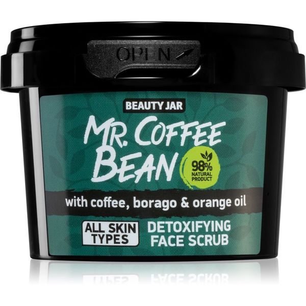Beauty Jar Beauty Jar Mr. Coffee Bean čistilni piling za obraz 50 g