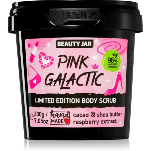 Beauty Jar Beauty Jar Pink Galactic hranilni piling za telo 200 g