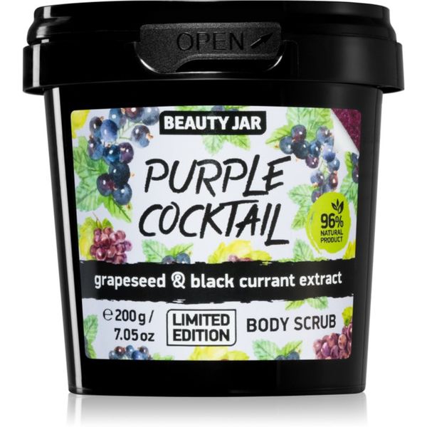 Beauty Jar Beauty Jar Purple Cocktail osvežilni piling za telo 200 g