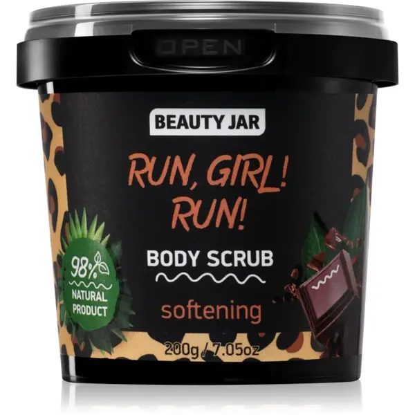 Beauty Jar Beauty Jar Run, Girl! Run! gladilni piling za telo z vitaminom E 200 g