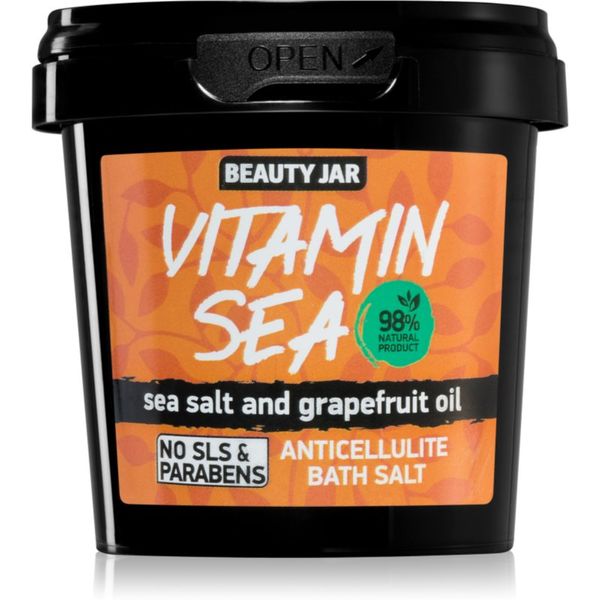 Beauty Jar Beauty Jar Vitamin Sea sol za kopel proti celulitu 150 g