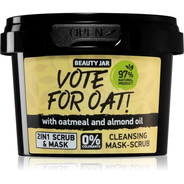 Beauty Jar Beauty Jar Vote For Oat! piling in maska 2 v 1 120 g