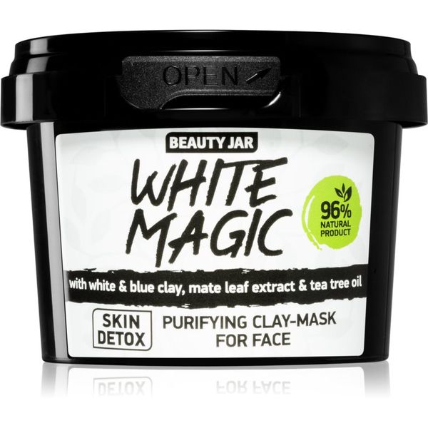 Beauty Jar Beauty Jar White Magic čistilna maska za obraz z vlažilnim učinkom 120 ml