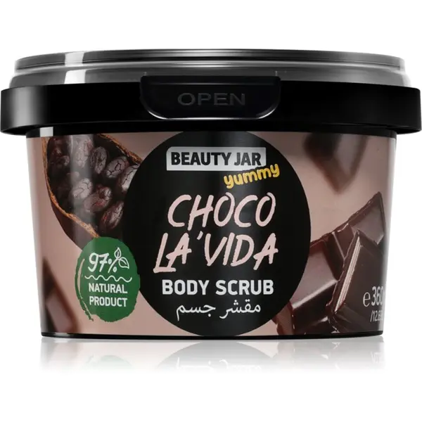 Beauty Jar Beauty Jar Yummy Choco La'vida piling za telo 360 g