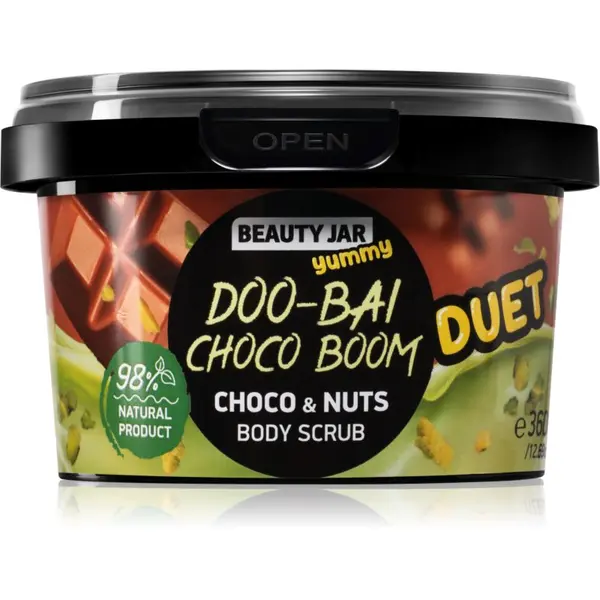 Beauty Jar Beauty Jar Yummy Doo-Bai Choco Boom nežni piling za telo 360 g