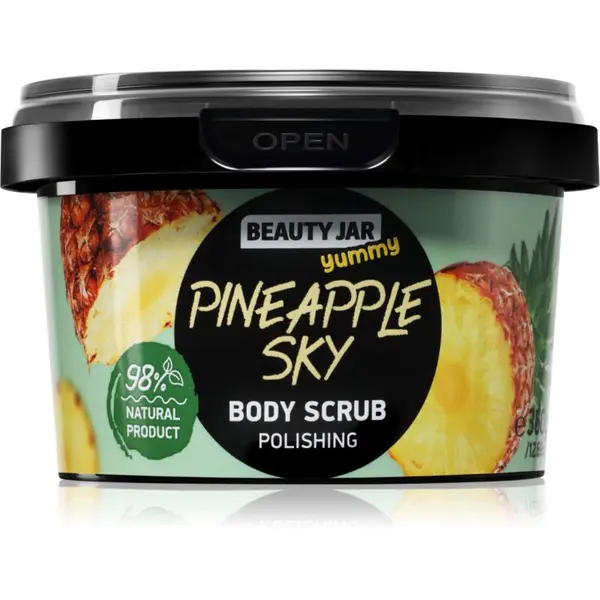 Beauty Jar Beauty Jar Yummy Pineapple Sky posvetlitveni piling 360 g