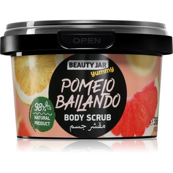Beauty Jar Beauty Jar Yummy Pomelo Bailando piling za telo 360 g