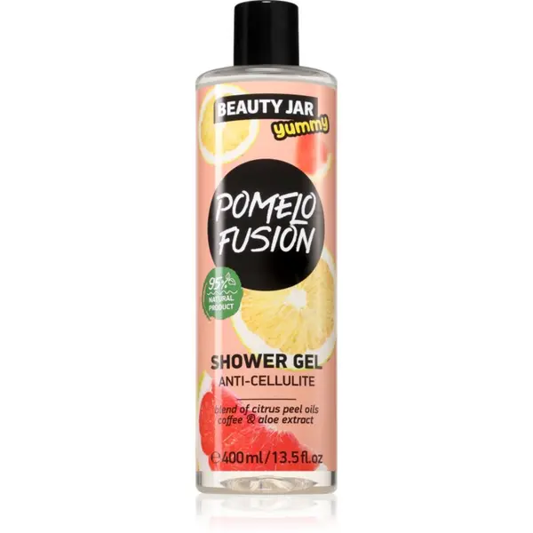 Beauty Jar Beauty Jar Yummy Pomelo Fusion osvežujoč gel za prhanje proti celulitu 400 ml