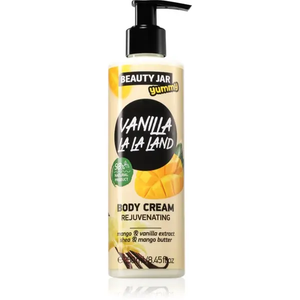 Beauty Jar Beauty Jar Yummy Vanilla La La Land pomlajevalna krema za telo 250 ml