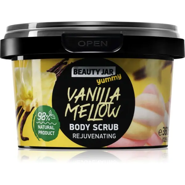Beauty Jar Beauty Jar Yummy Vanilla Mellow nežni piling s pomlajevalnim učinkom 360 g