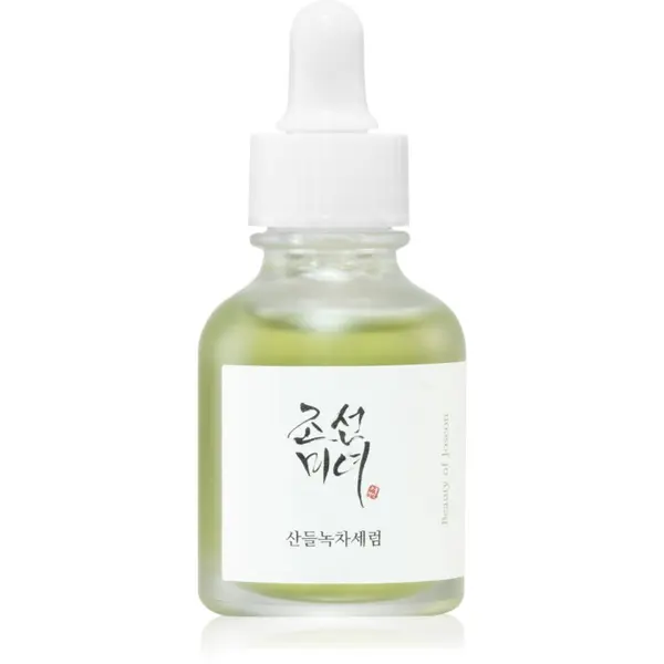 Beauty of Joseon Beauty Of Joseon Calming Serum Green Tea + Panthenol serum za pomiritev in okrepitev občutljive kože 30 ml