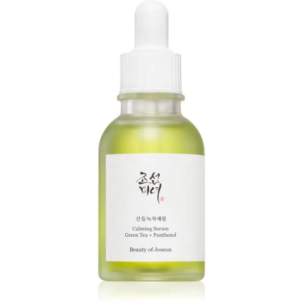 Beauty of Joseon Beauty of Joseon Calming Serum Green Tea + Panthenol serum za pomiritev in okrepitev občutljive kože 60 ml