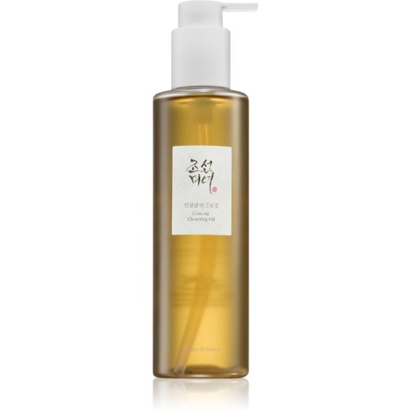 Beauty Of Joseon Beauty Of Joseon Ginseng Cleansing Oil globinsko čistilno olje za posvetlitev in zgladitev kože 210 ml