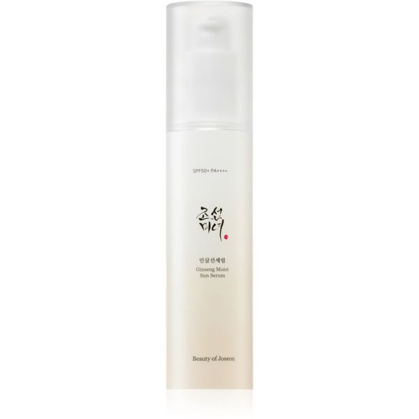 Beauty Of Joseon Beauty Of Joseon Ginseng Moist Sun Serum obnovitveni in zaščitni serum SPF 50+ 50 ml