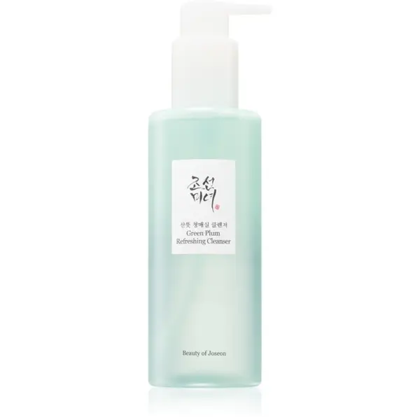 Beauty of Joseon Beauty of Joseon Green Plum Refreshing Cleanser nežna čistilna penasta krema z vlažilnim učinkom 200 ml