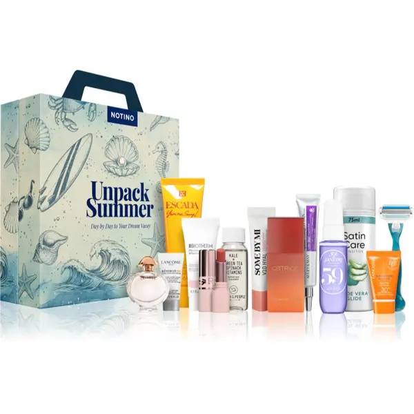 Beauty Beauty Summer Calendar 2026 – Unpack Summer darilni set za pot za ženske