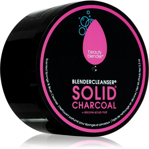 beautyblender® beautyblender® Blendercleanser Solid Charcoal trdo čistilo gobic in čopičev za ličenje 145 g