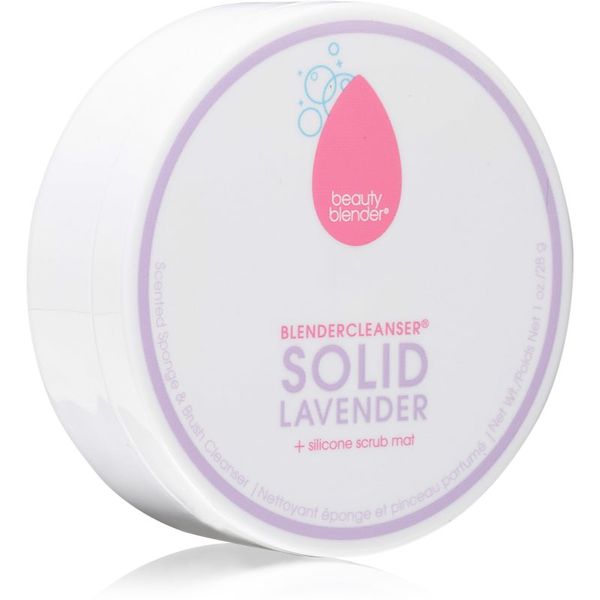 beautyblender® beautyblender® Blendercleanser Solid Lavender trdo čistilo gobic in čopičev za ličenje 28 ml