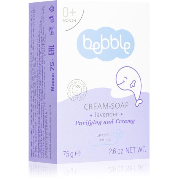 Bebble Bebble Cream-Soap Lavender kremno milo s sivko 75 g