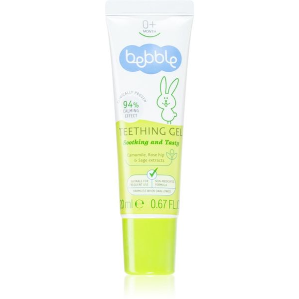 Bebble Bebble Teething Gel pomirjajoči gel za dlesni in kožo v ustni votlini za otroke 20 ml