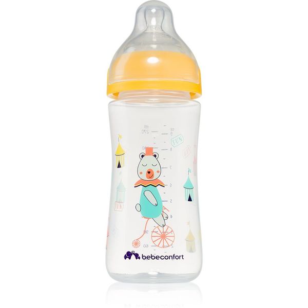 Bebeconfort Bebeconfort Emotion Yellow steklenička za dojenčke Bear 0-12 m 270 ml