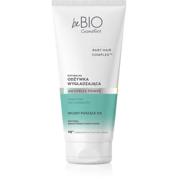beBIO beBIO Baby Hair Complex Antifrizz Power balzam proti krepastim lasem 200 ml
