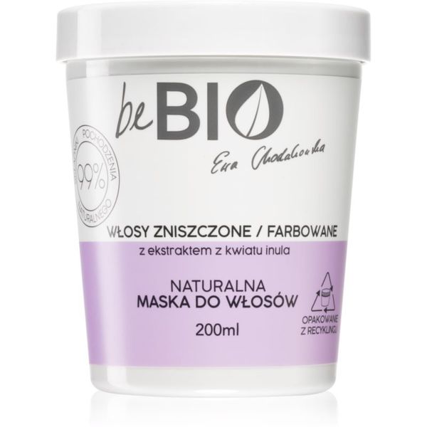 beBIO beBIO Damaged & Colored Hair maska za šibke in poškodovane lase 200 ml