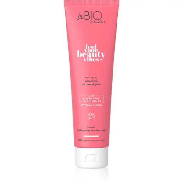 beBIO beBIO Feel Your Beauty Vibes čistilno olje za odstranjevanje ličil 140 ml