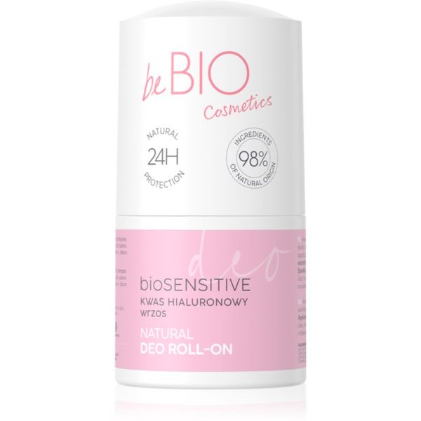 beBIO beBIO Hyaluro bioSensitive dezodorant roll-on za občutljivo kožo 50 ml