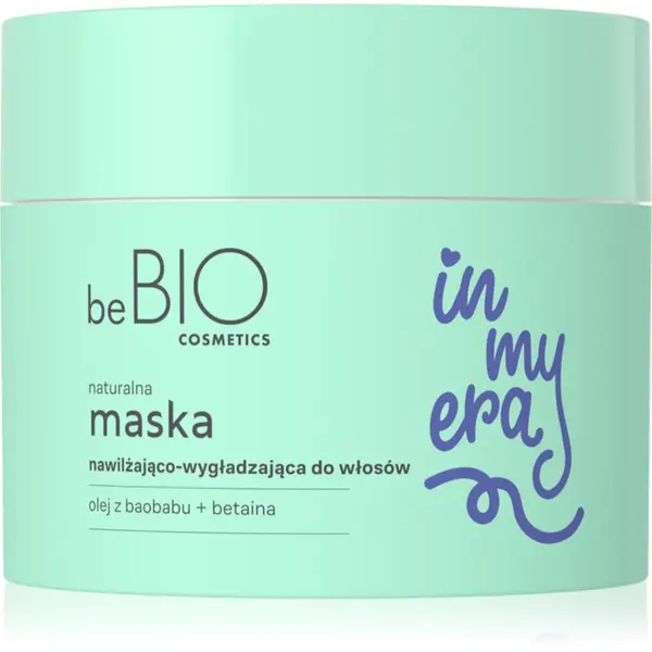 beBIO beBIO In My Era Moisturizing & Smoothing globinsko vlažilna maska za glajenje las 250 ml