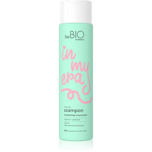 beBIO beBIO In My Era Natural Deep Cleansing globinsko čistilni šampon 300 ml