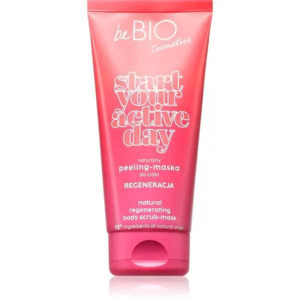 beBIO beBIO Start Your Active Day piling za telo za obnovo kože 200 ml