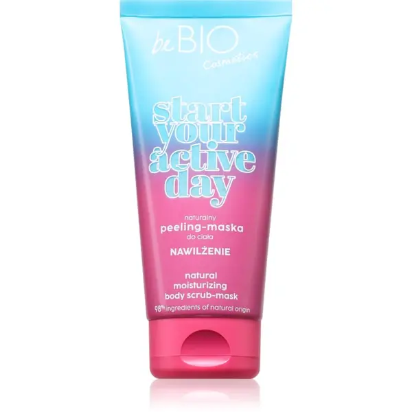 beBIO beBIO Start Your Active Day vlažilni piling za telo 200 ml