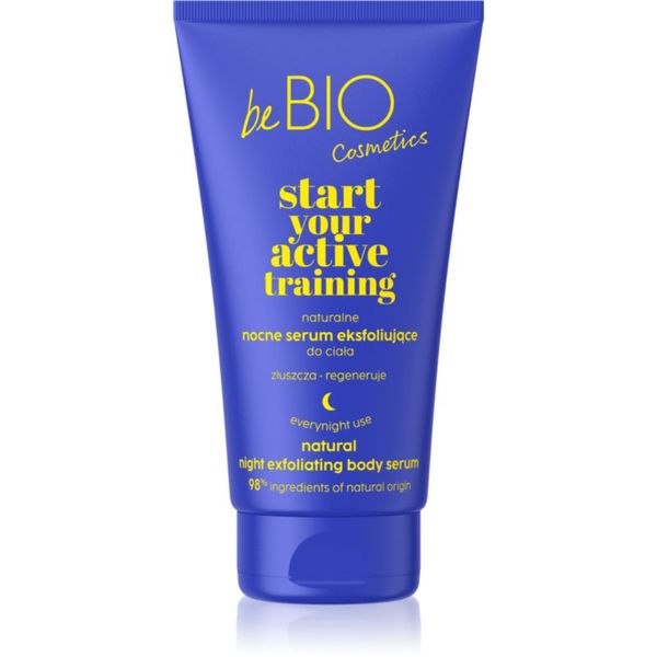 beBIO beBIO Start Your Active Training serum za telo z učinkom eksfoliacije 150 ml