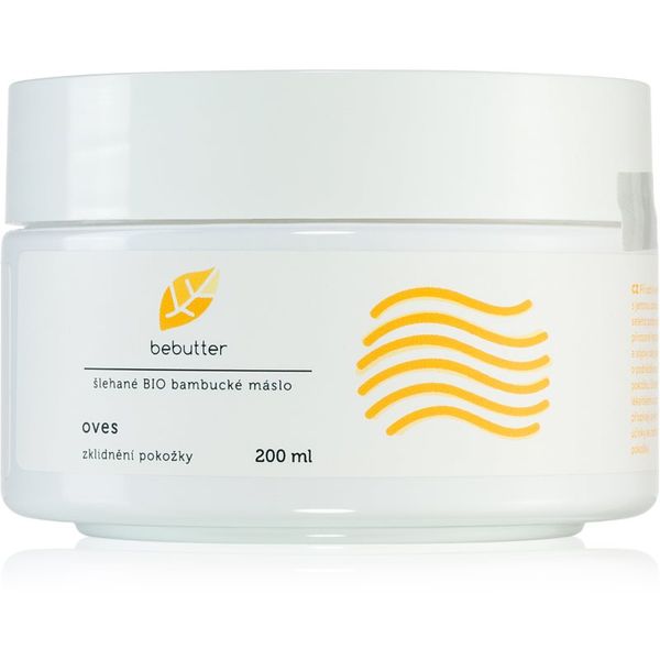 Bebutter Bebutter Whipped shea butter oats karitejevo maslo za pomirjanje lasišča 200 ml