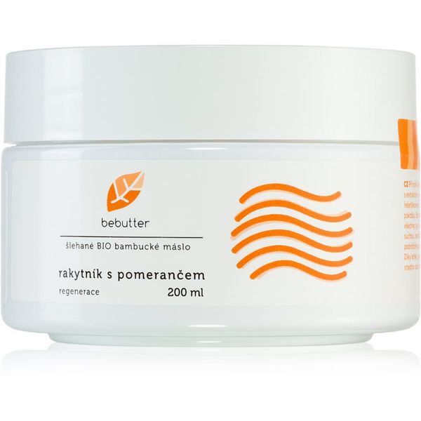 Bebutter Bebutter Whipped shea butter sea buckthorn with orange karitejevo maslo za obnovo kože 200 ml