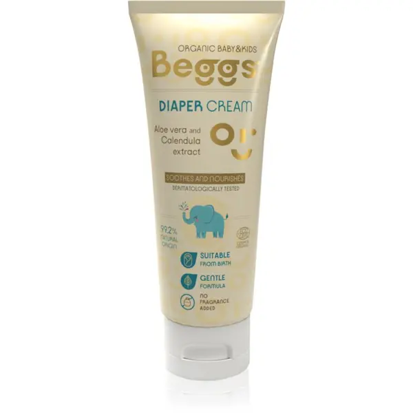 Beggs Beggs Diaper Cream krema za vsakodnevno nego ritke 75 ml