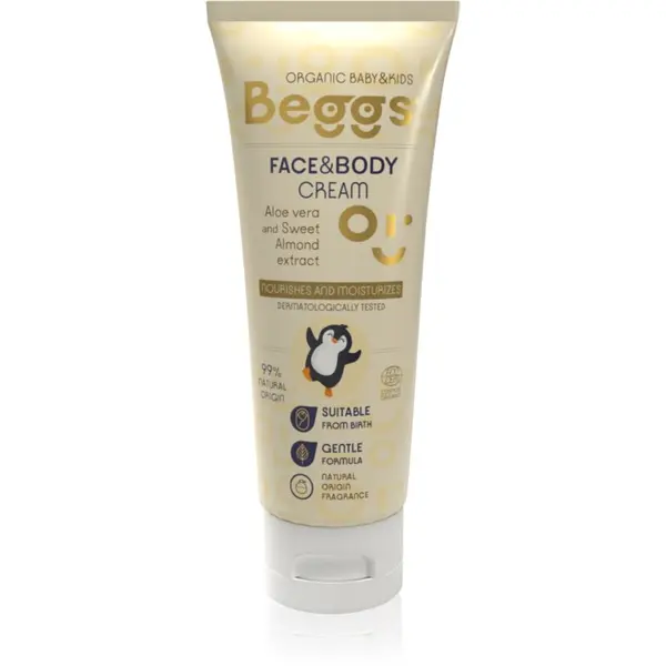 Beggs Beggs Face & Body Cream krema za otroke za telo in obraz 75 ml