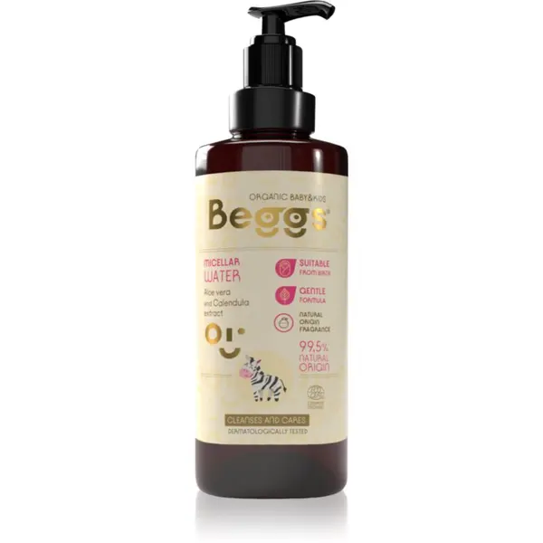 Beggs Beggs Organic Baby & Kids Micelar Water micelarna voda za otroke 200 ml
