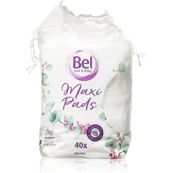 Bel Bel Face & Body blazinice za odstranjevanje ličil maksi 40 kos