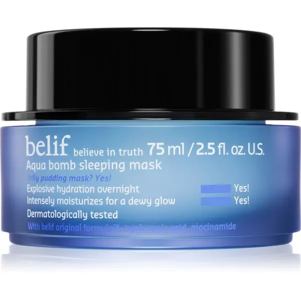 belif belif Aqua Bomb Sleeping Mask intenzivna vlažilna maska za noč 75 ml