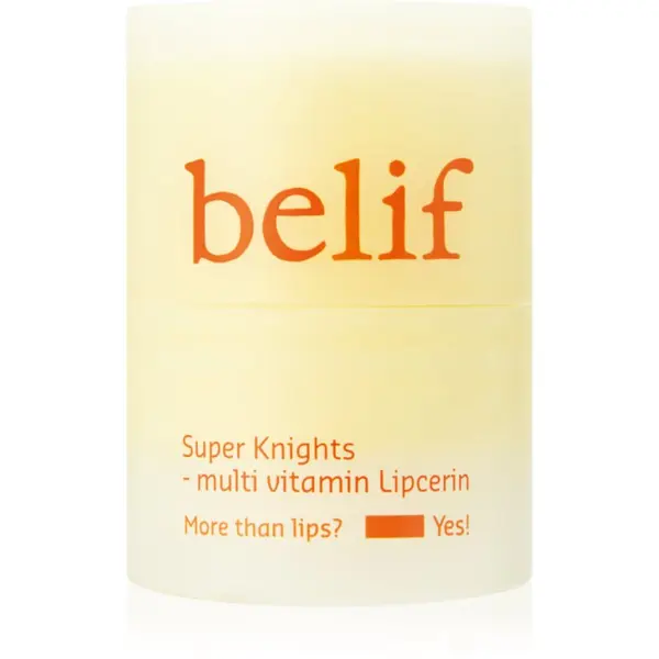 belif belif Super Knights Multi Vitamin Lipcerin ultra hranilni balzam za ustnice 15 ml