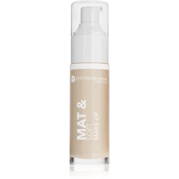 Bell Bell Hypoallergenic Mat&Soft lahka matirajoča podlaga odtenek 02 Natural 30 ml