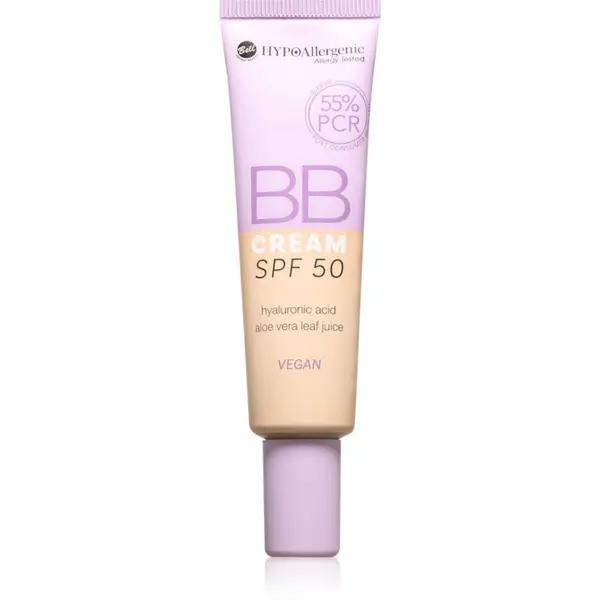 Bell Bell HYPOallergenic vlažilna BB krema SPF 50 odtenek 04 Cappuccino 30 g