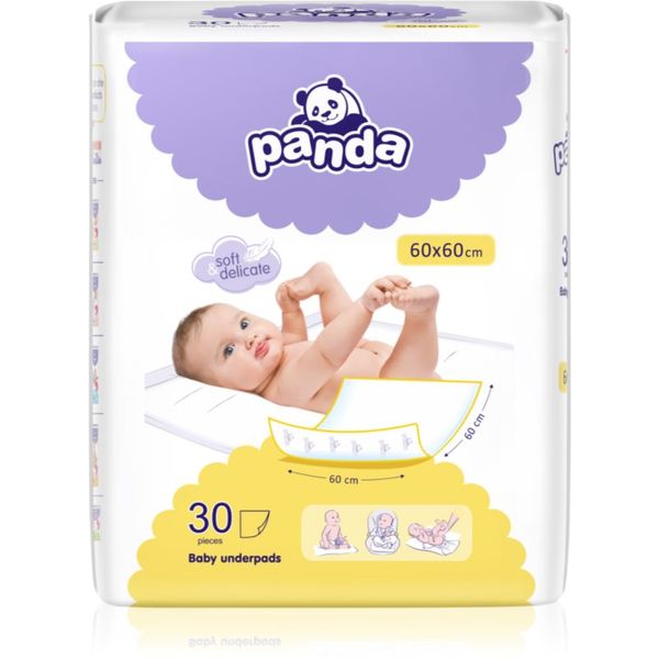 Bella Baby Happy Bella Baby Happy Panda previjalne podloge za enkratno uporabo 60x60 cm 30 kos