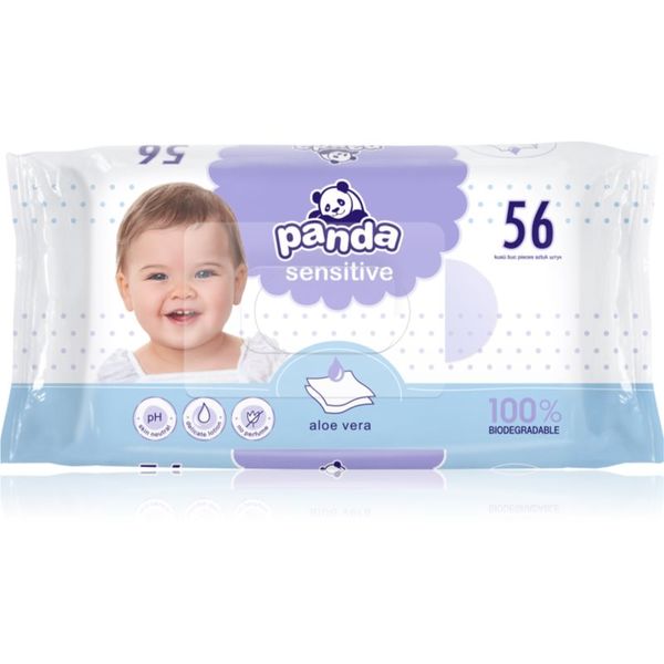 Bella Baby Happy Bella Baby Happy Panda Sensitive vlažni robčki za otroke 56 kos